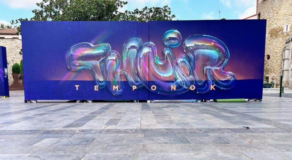 Fresque de Temponok, festival Ultra Violet 2024, Thuir