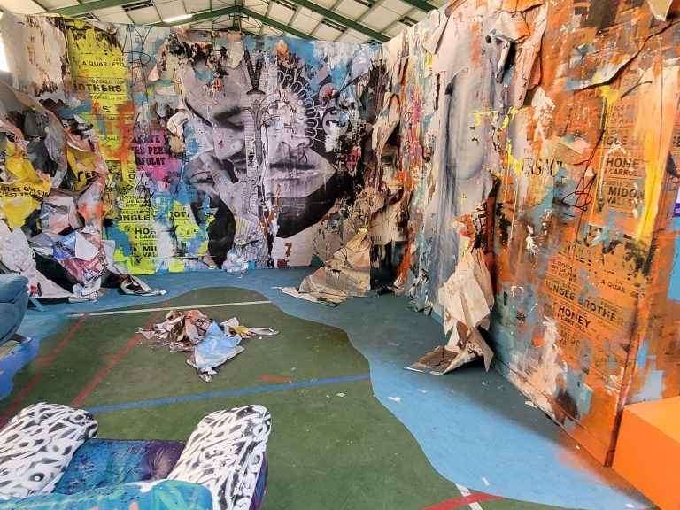 Joachim Romain — Collage · instalación