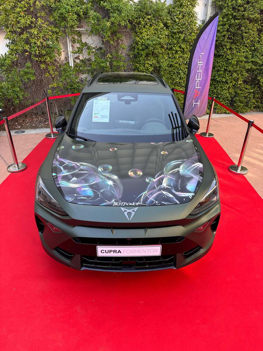 Cupra Formentor peinte en live par Temponok, partenariat avec Scala Perpignan – Urban Art Up