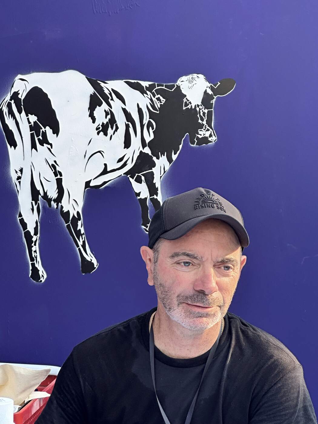 Pochoir de Dièse Treize pour le festival Ultra Violet 2025 à Thuir – Urban Art Up